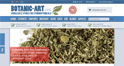 Desktop Screenshot of botanic-art.com